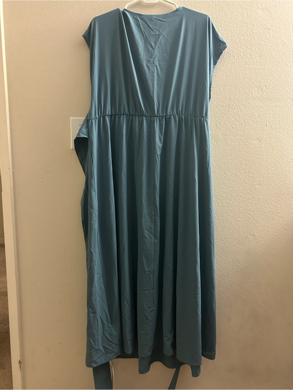 NWT Halara Breezeful Wrap Midi Dress - Blue - Size 1X - Picture 6 of 15